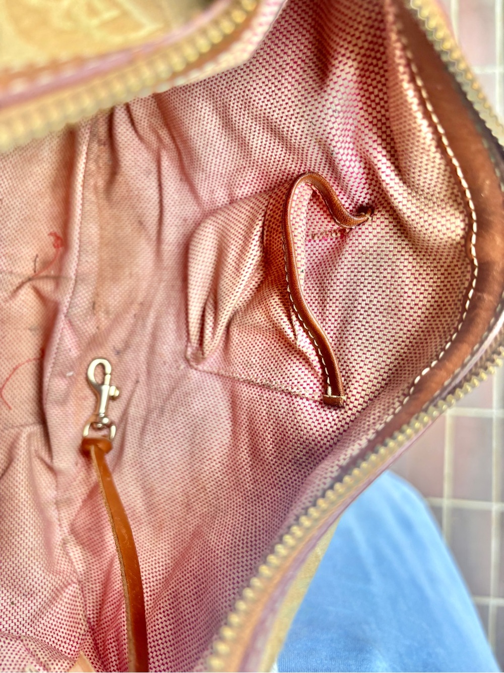 vintage y2k dooney & bourke monogram hobo bag GUC - Picture 12 of 15